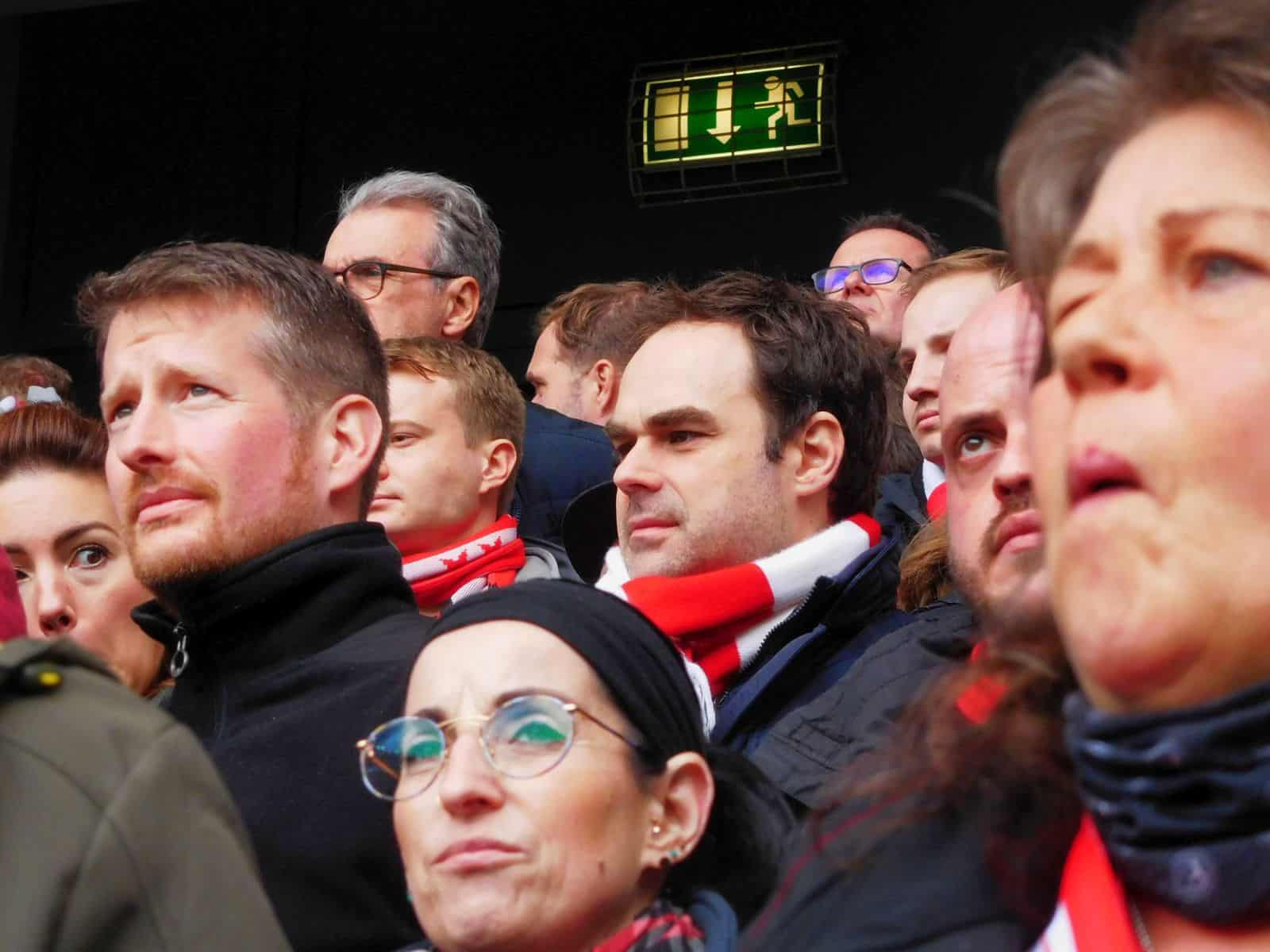 Robert Schäfer im Block in Duisburg (Foto: FP)