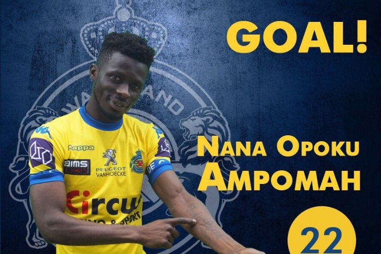 Nana Ampomah, ein trauriger Fall (Screenshot: goal.be)