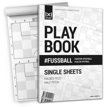 Altmodischer Taktikblock aus Papier (Foto: 1x1sport.com)