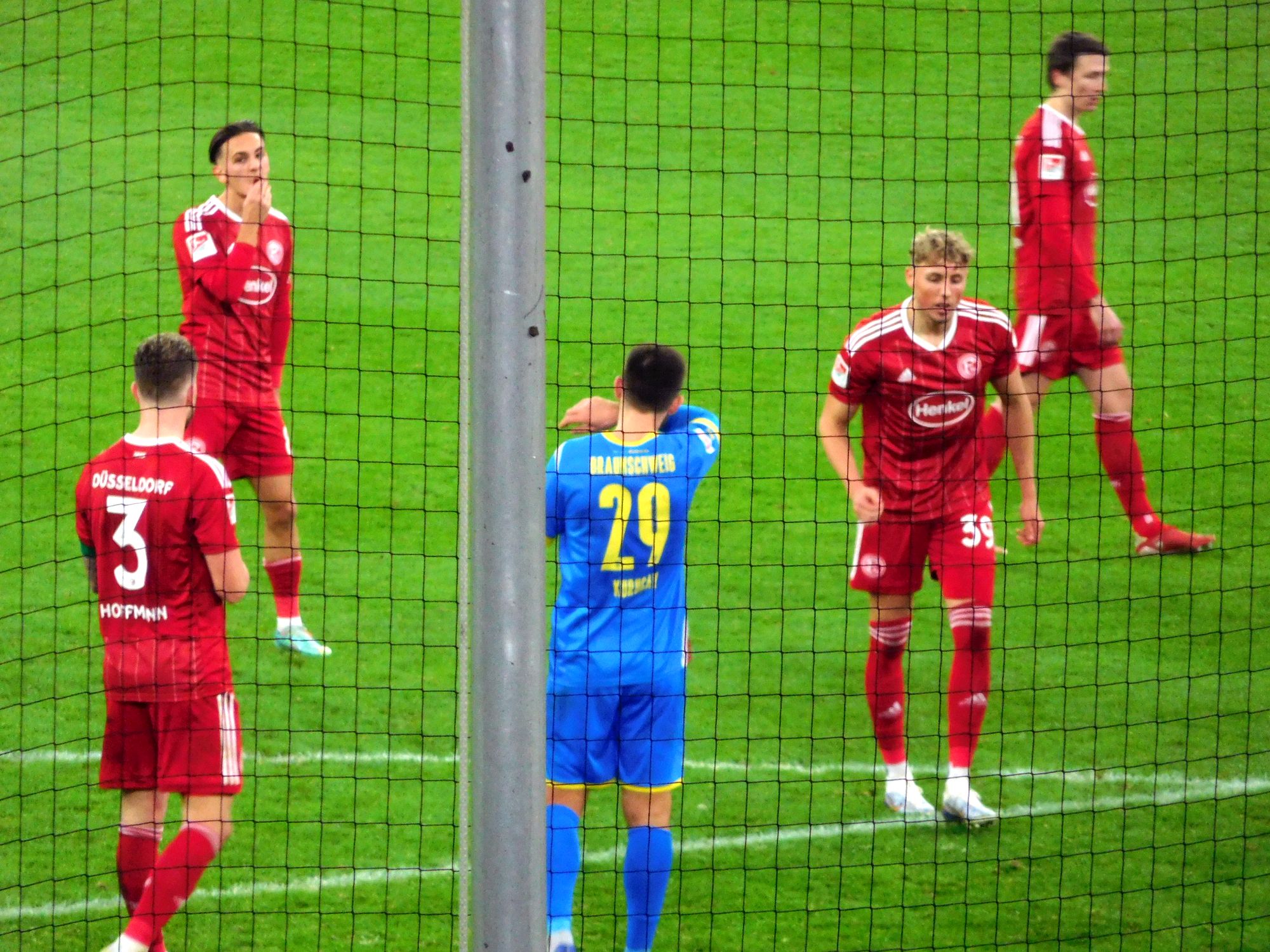 F95 vs Braunschweig: Jona steht parat im 16er (Foto: FP)