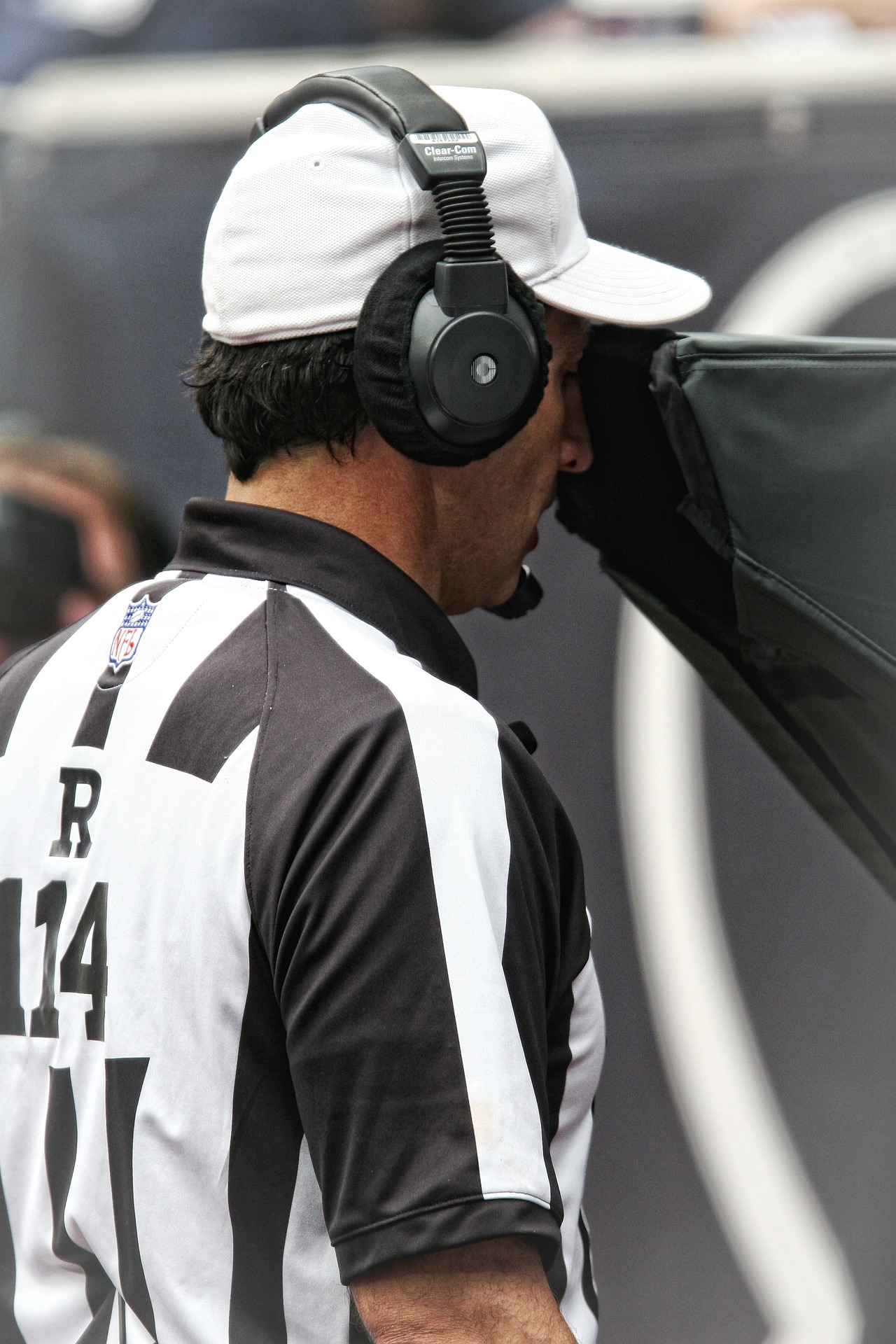 NFL-Referee beim Videocheck (Foto via pixabay)