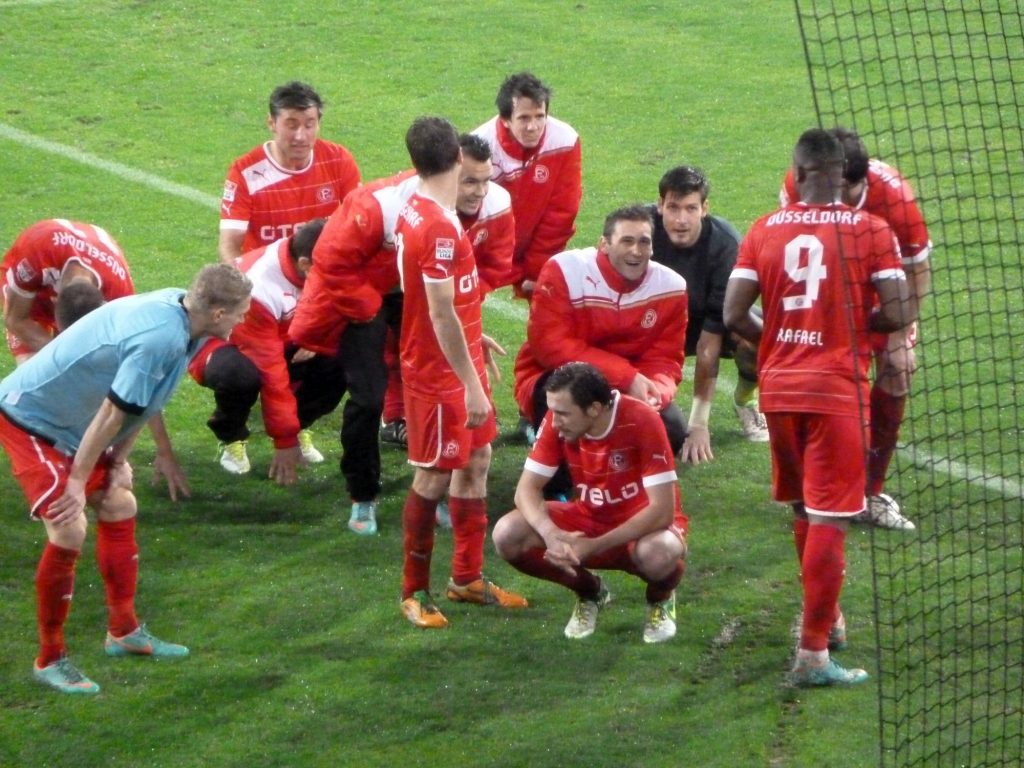 Am 23:11.2012 gewann die glorreiche Fortuna mit 2:0 gegen den HSV (Foto: FP)
