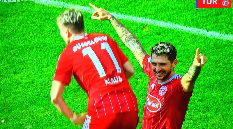 Rostock vs F95: Zum ersten Mal - Zimbo trifft zweimal (Screenshot: Sky)