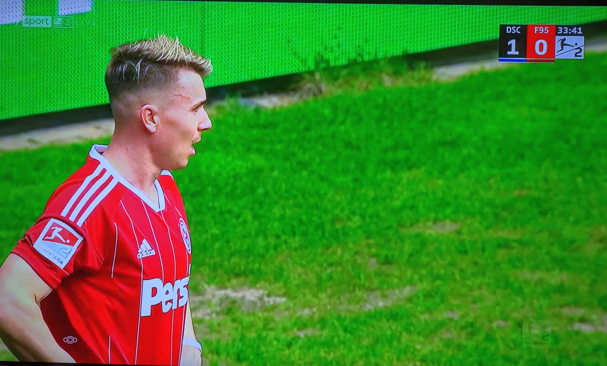 Bielefeld vs F95: Felix Klaus - Mann des Spiels Nr. 2 (Screenshot: Sky)