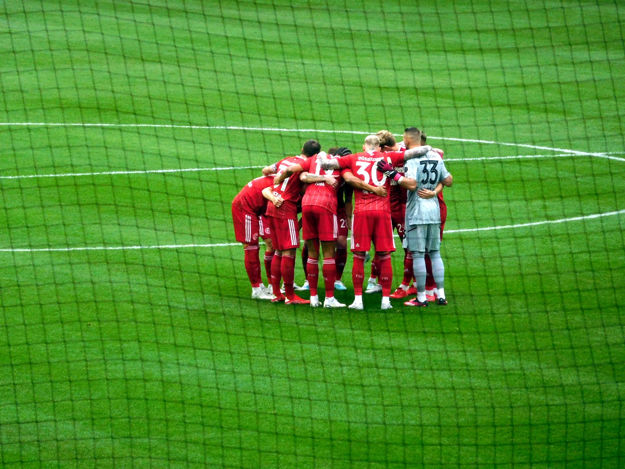 F95 vs HSV: So demonstriert man gegenseitige Motivation (Foto: FP)