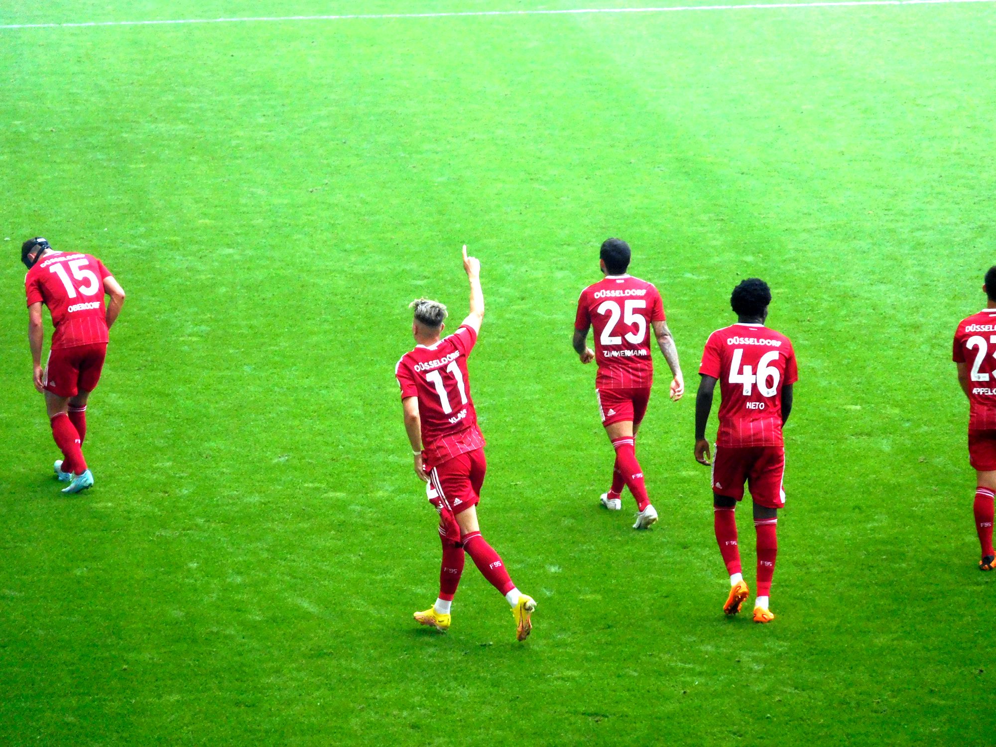 F95 vs Hannover: Und dann kam Felix Klaus... (Foto: FP)