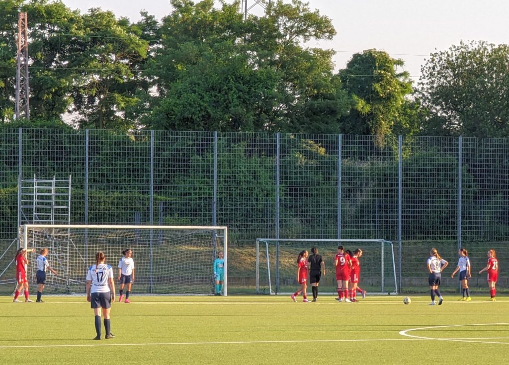 F95 vs Uerdingen im PJS am 13. Juni 2023 (Foto: FP)