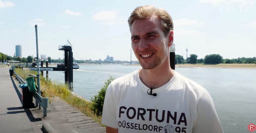 Vincent Vermeij im offiziellen F95-Begrüßungsvideo (Screenshot: F95.tv)
