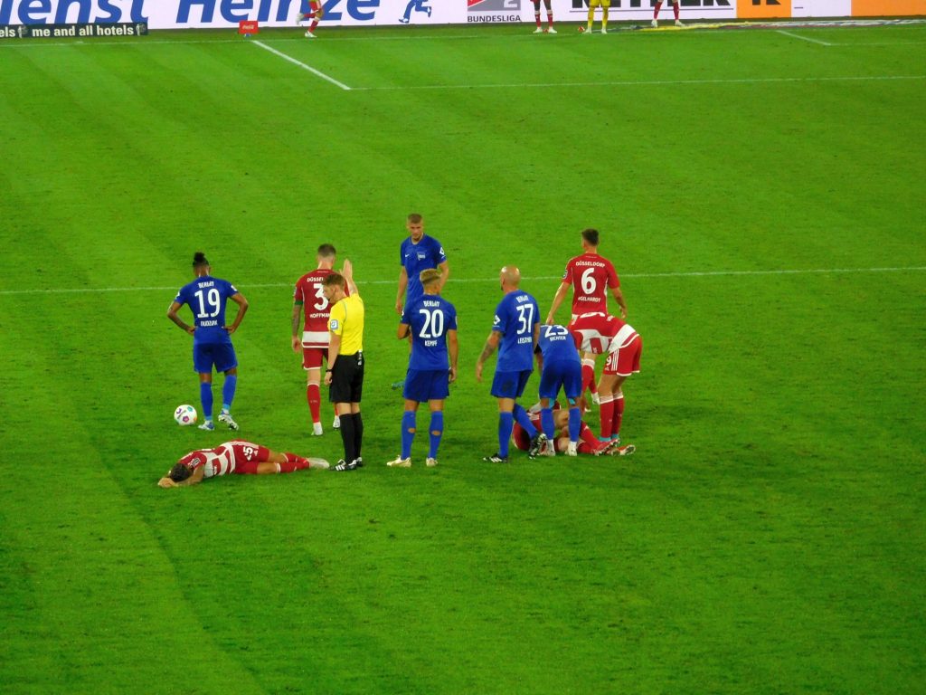 F95 vs Hertha: Manchmal hart, nie unfair (Foto: FP)