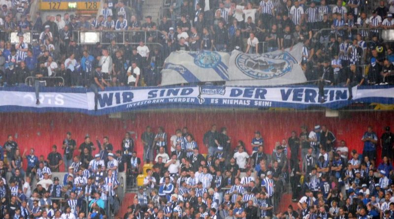 F95 vs Hertha: Den Spruch gab's bei uns auch mal... (Foto: FP)