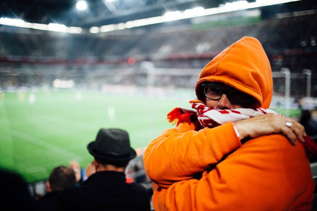 Frustrierter F95-Fan (Foto: Sandra Drljaca)