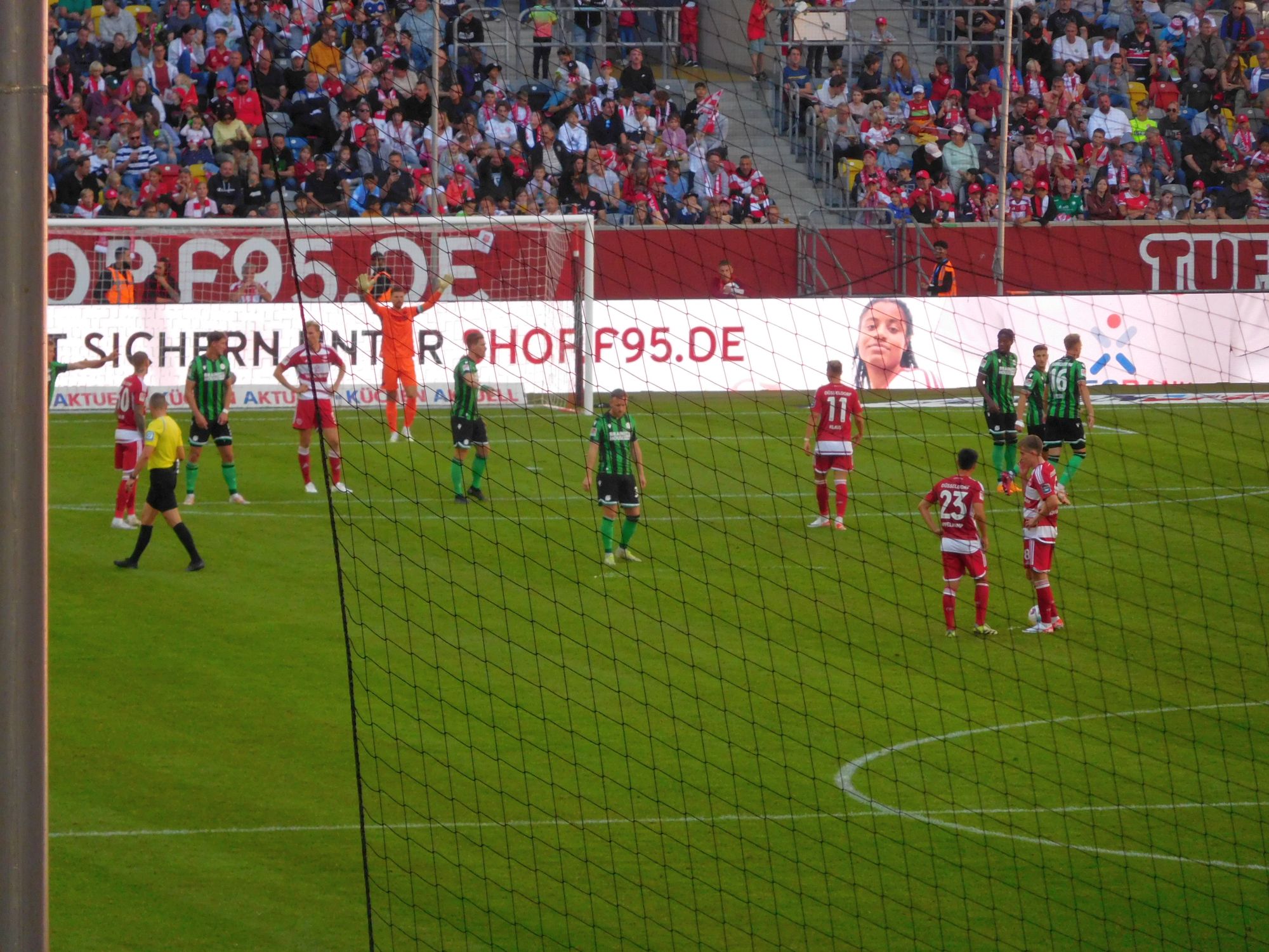 F95 vs Hannover: Angriff (Foto: FP)