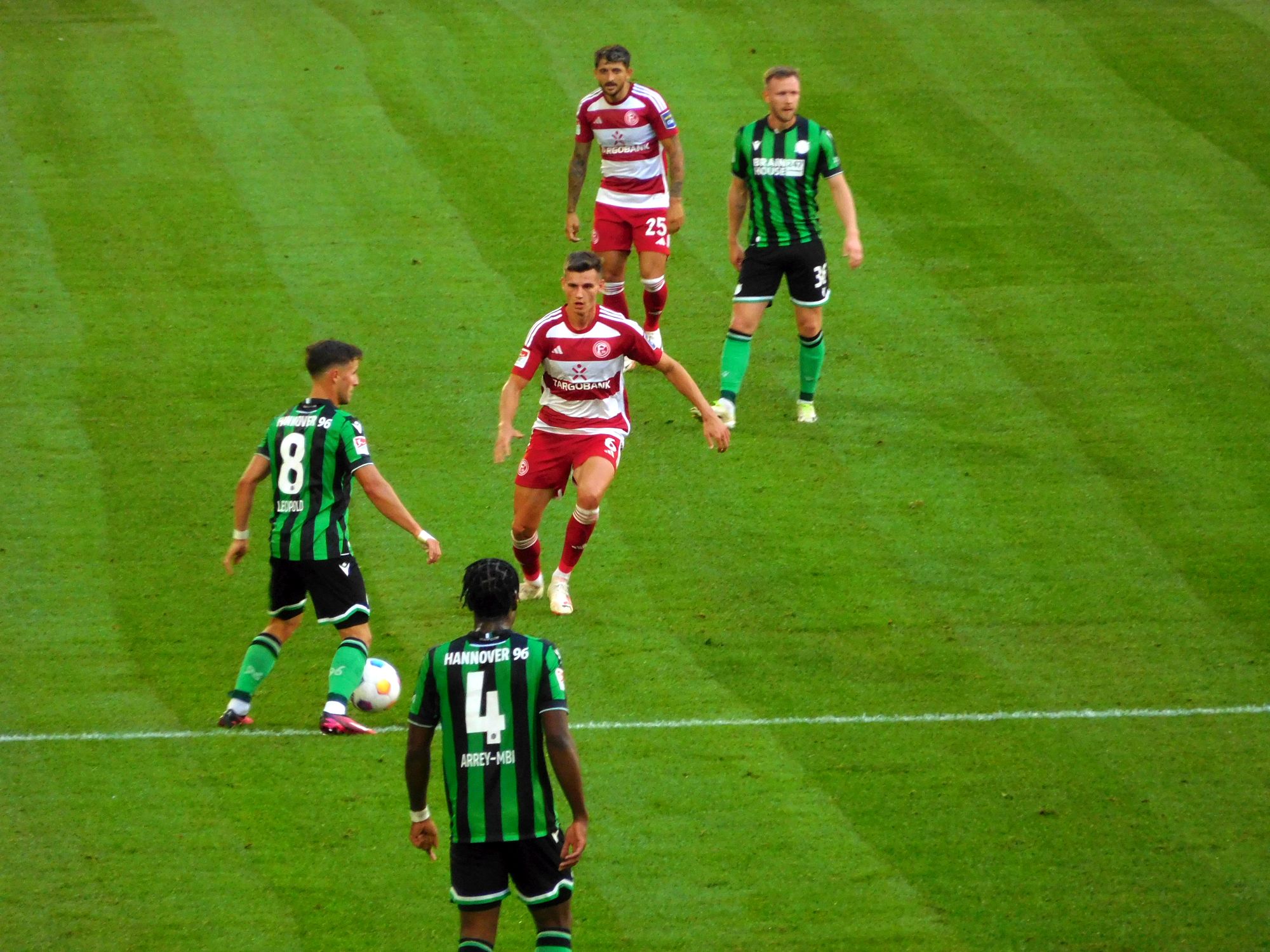 F95 vs Hannover: Engelhardt setzt an (Foto: FP)