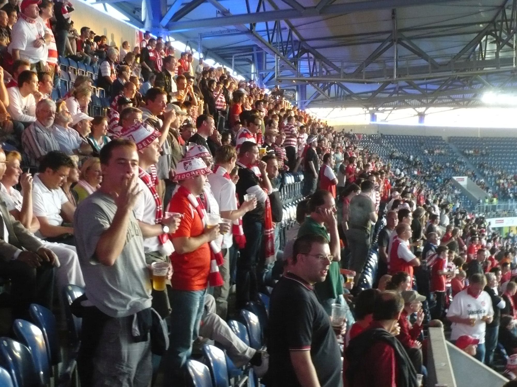 In Duisburg im August 2009 (Foto: FP)