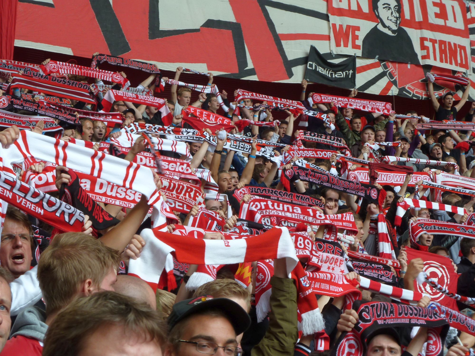 Fans im Block42 im September 2010 (Foto: FP)