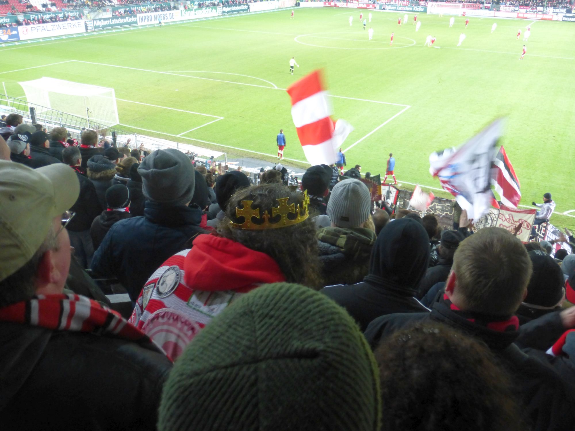 Auswärts in K'lautern im Dezember 2013 (Foto: FP)