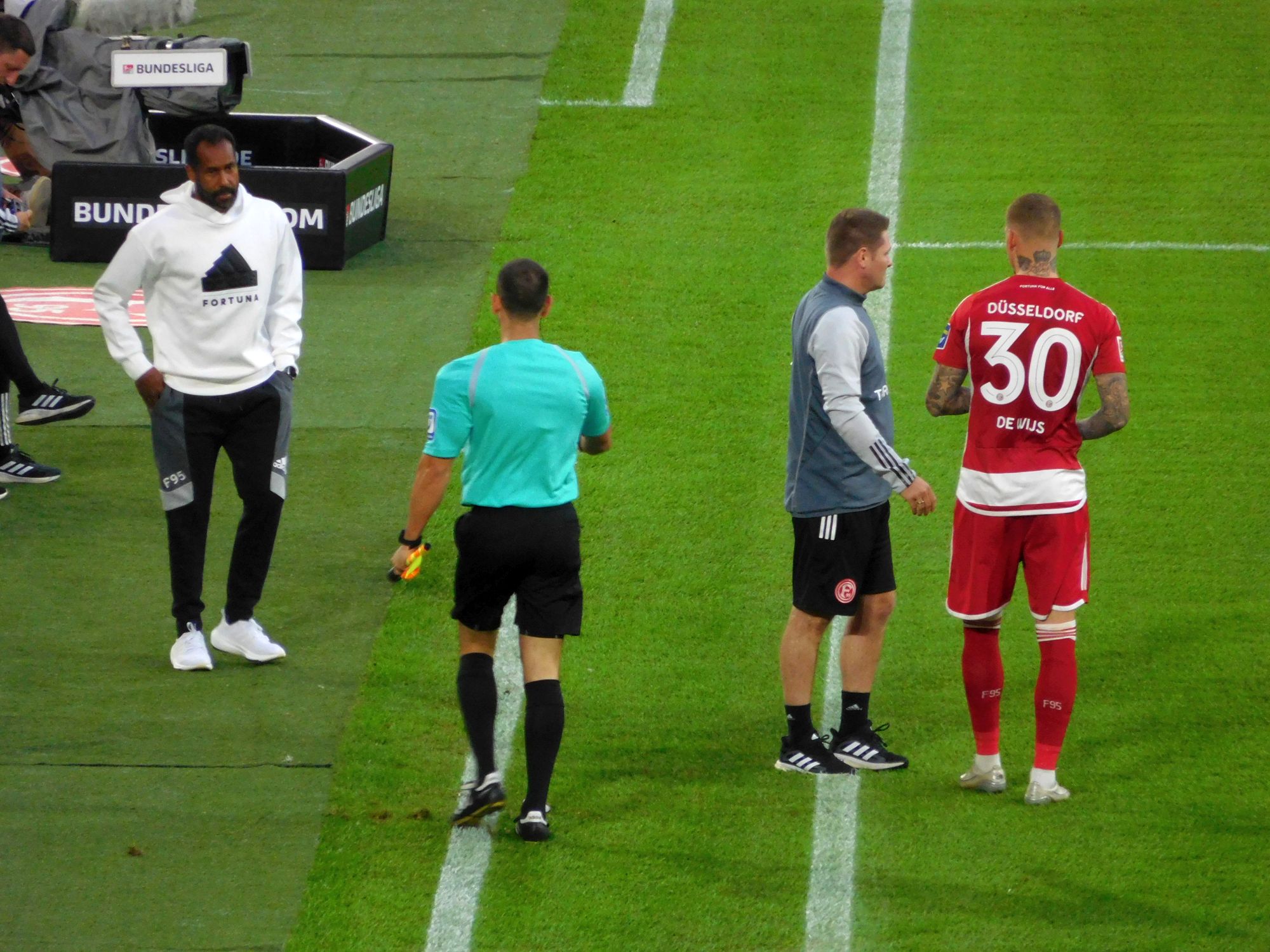 F95 vs Osnabrück: Jordy nimmt noch'n Schluck (Foto: FP)