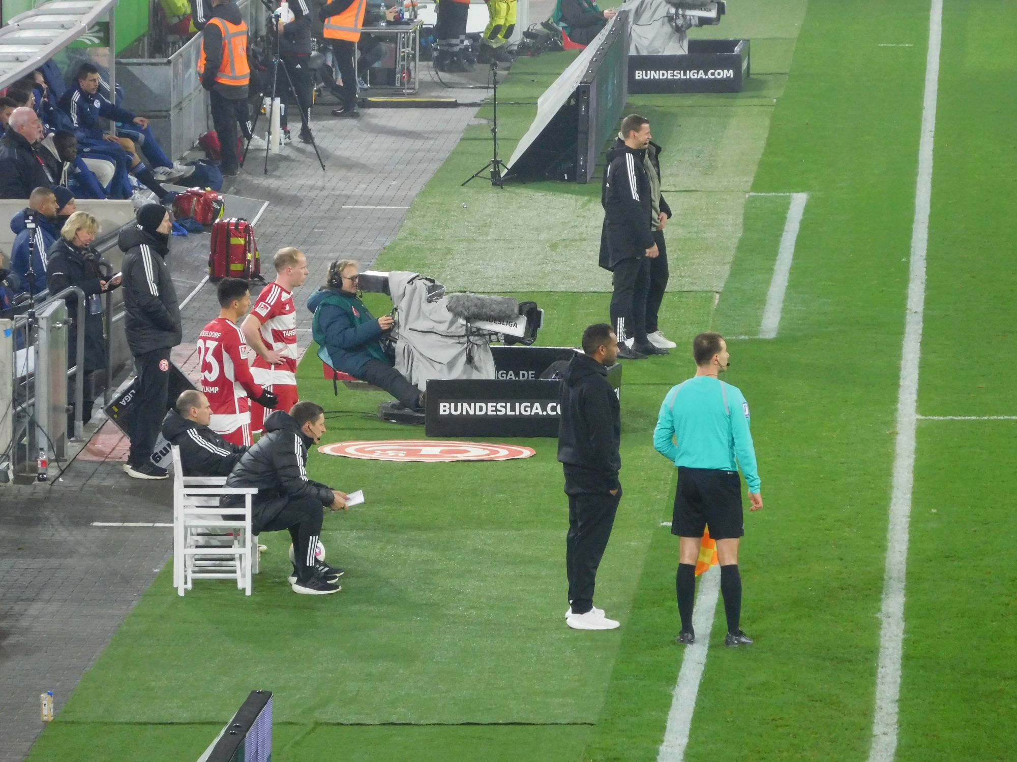 F95 vs Schalke: Glückliche Wechseleien (Foto: FP)
