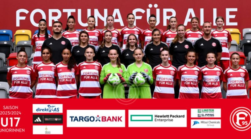 Das sind sie, unsere U17innen, Aufsteigerinnen in die Niederrheinliga (Foto: F95.de)