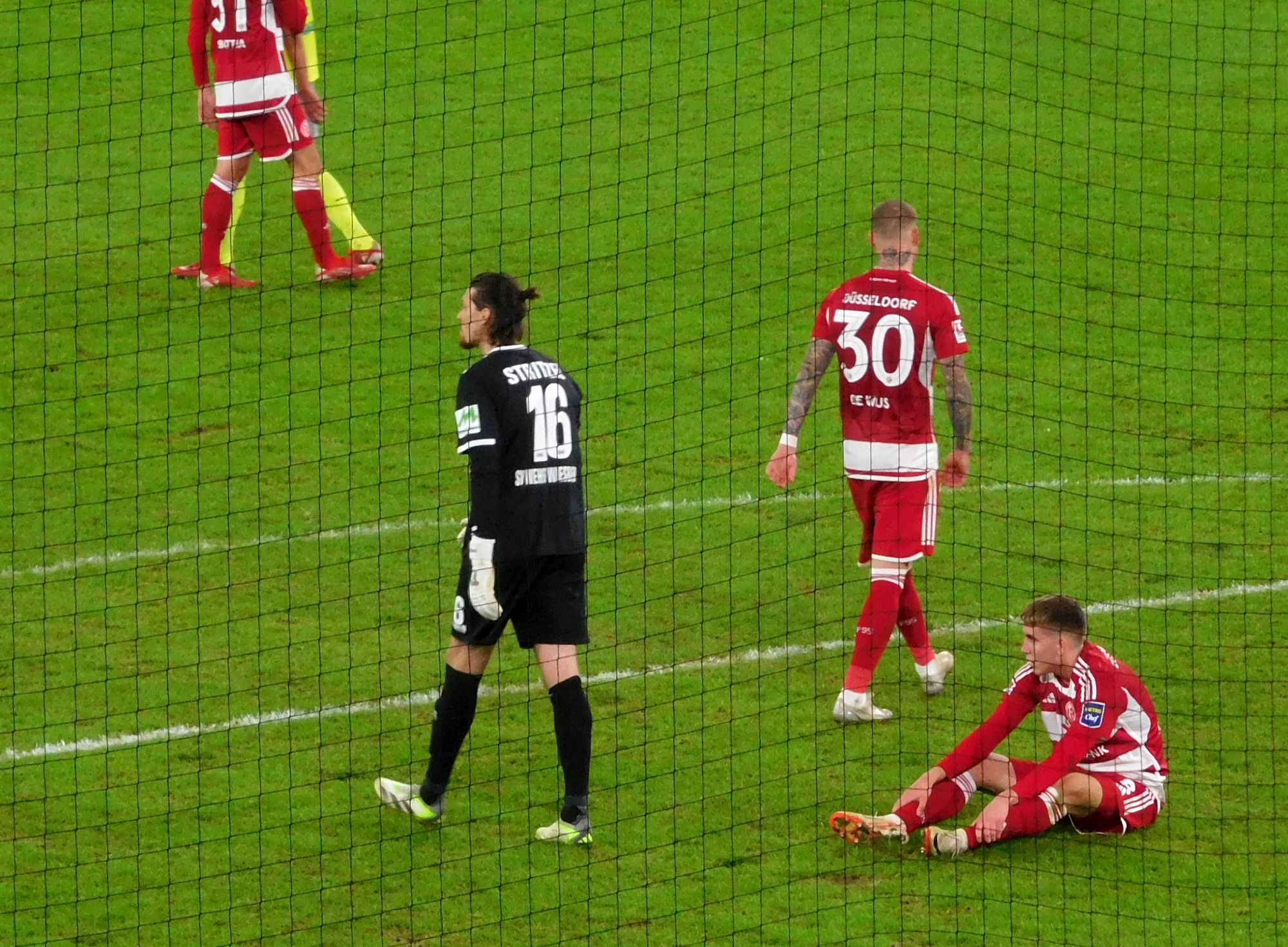 F95 vs Wehen: Der schwer enttäuschte Chris Tzolis (Foto: FP)