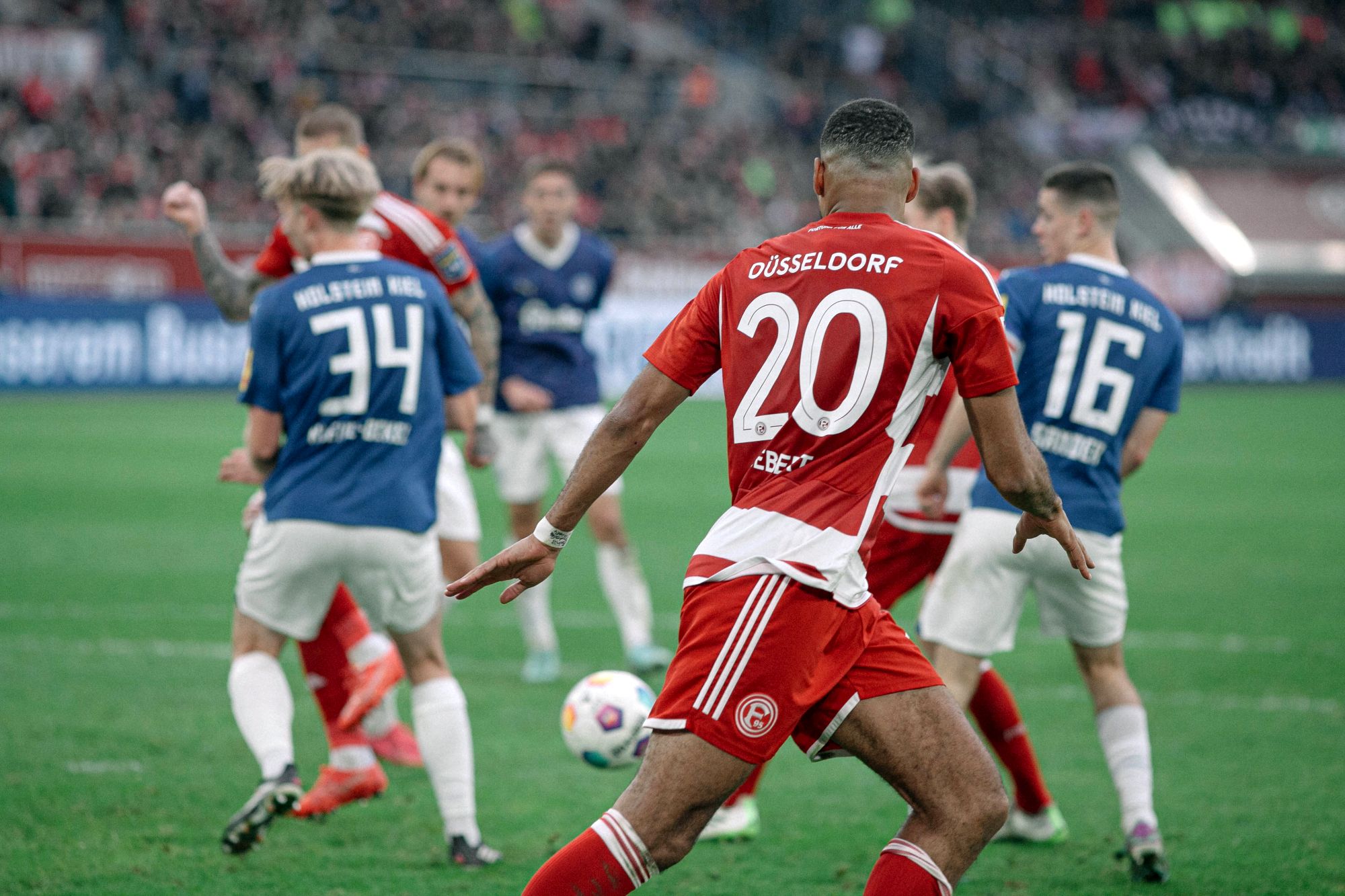 F95 vs Kiel: Jamil Siebert - fast immer alles im Griff (Foto: Sandra Drljaca)