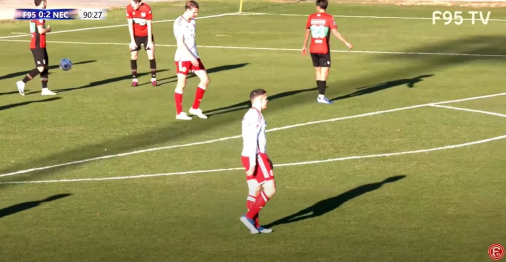 F95 vs NEC: Am Ende blieb's beim 0:2 (Screenshot F95.tv)