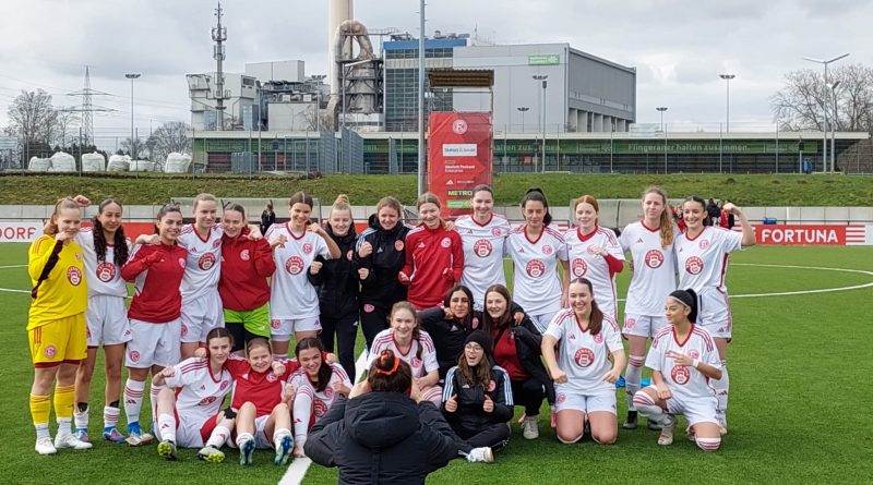 F95 vs TUSA: So seh'n Siegerinnen aus! (Foto: Lucia)