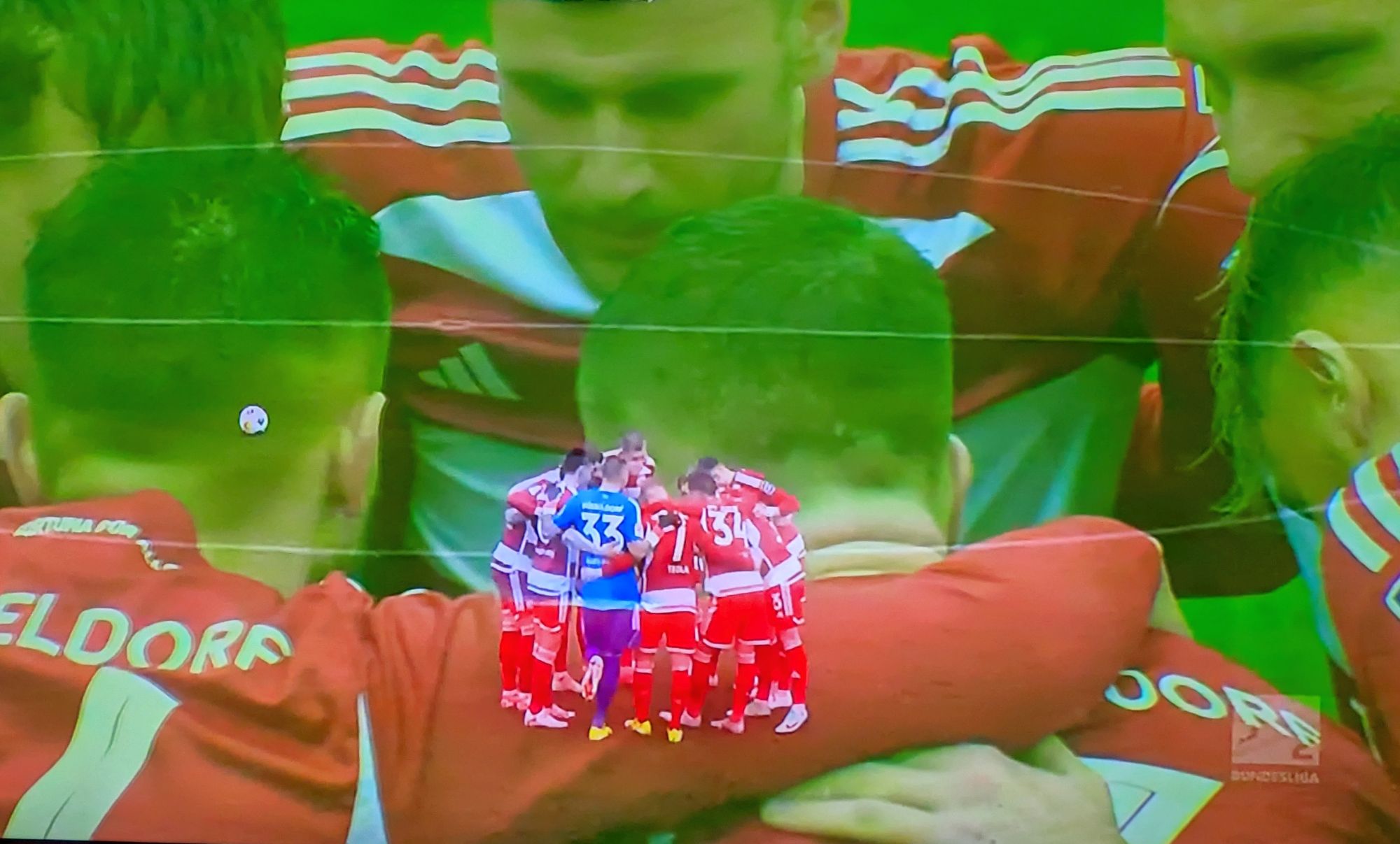 Paderborn vs F95: Mystischer Motivationskreis (Screenshot Sky)