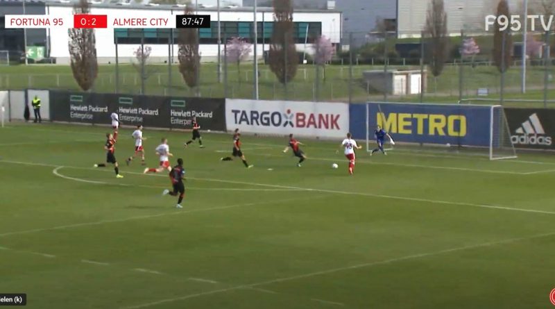 F95 vs Almere: Und wenn man die Chancen nicht nutzt... (Screenshot F95.tv)