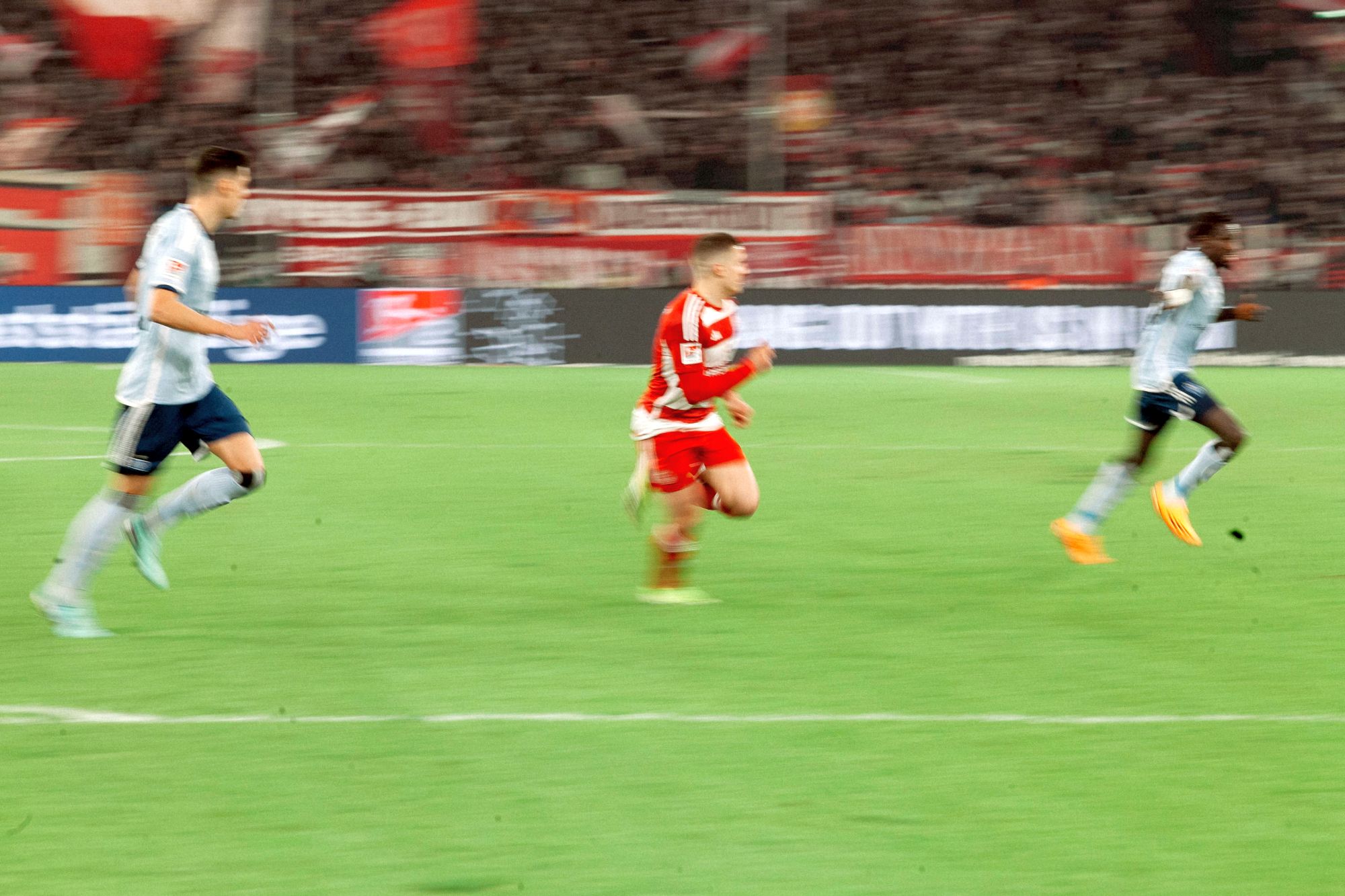 F95 vs HSV:  Christos Tzolis, der Mann des Spiels (Foto: Sandra Drljaca)