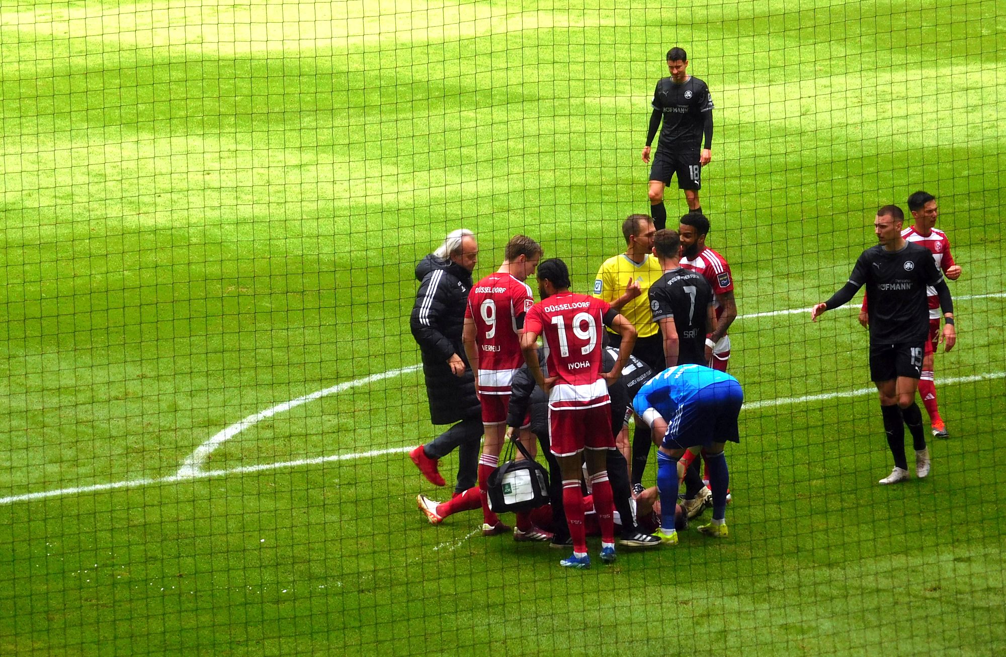 F95 vs Fürth: Hart war das Spiel, aber nicht unfair (Foto: FP)