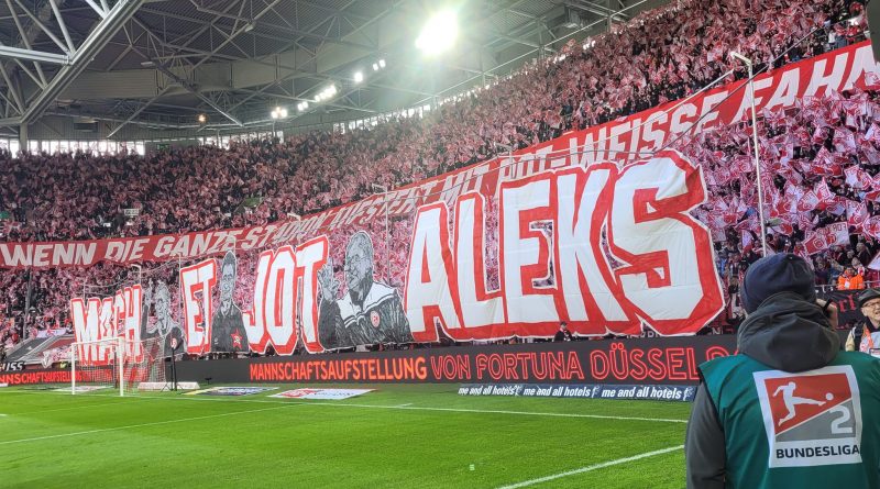 F95 vs Fürth: Mach et jot Aleks (Foto: DJ Opa)