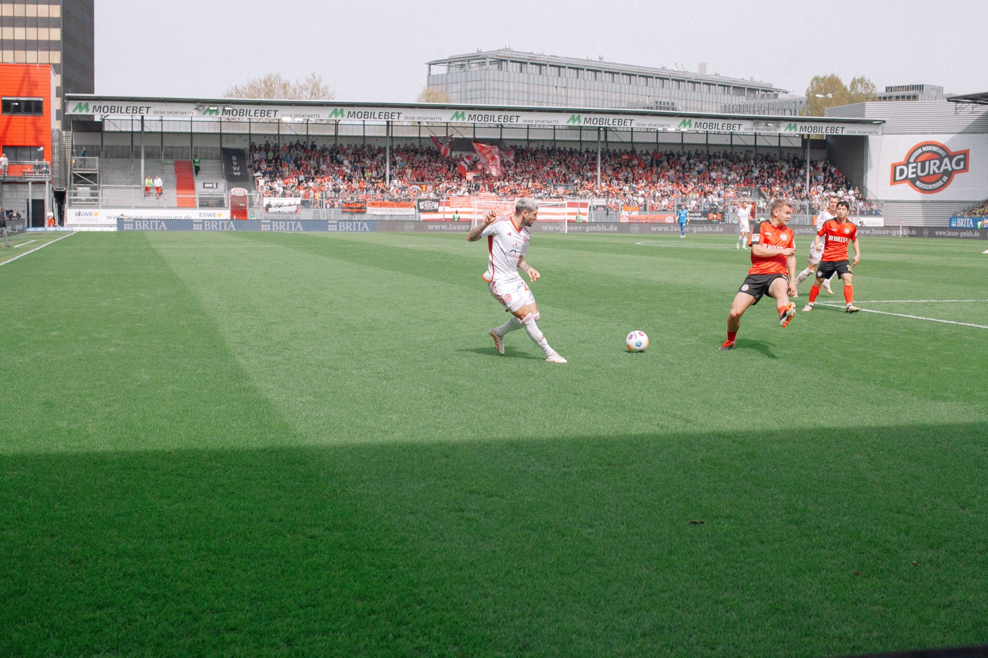 Wehen vs F95: Zimbo Zimmermann gestern wieder sehr gut (Foto: Sandra Drljaca)