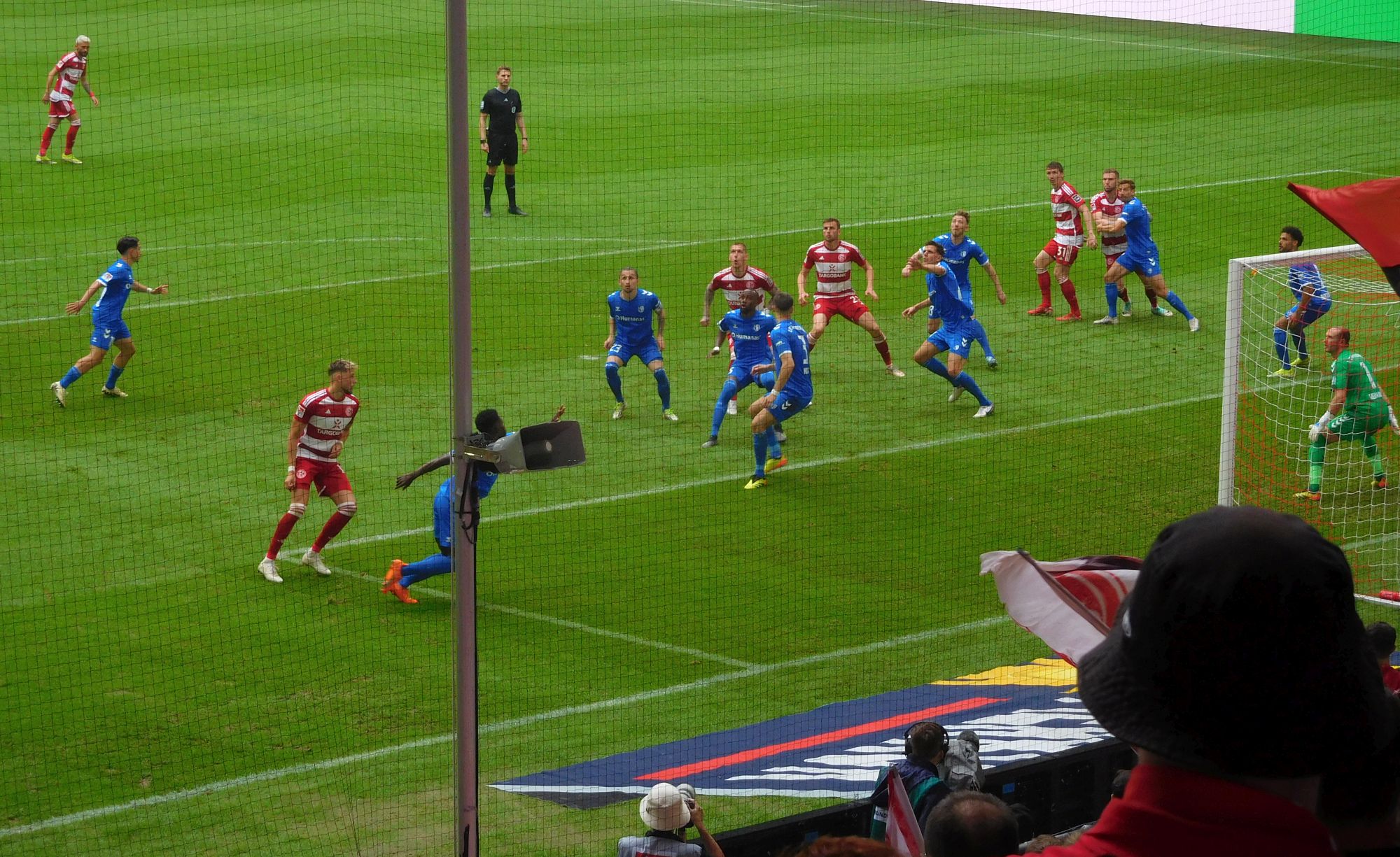 F95 vs Magdeburg:   Nach einer Ecke für uns (Foto: FP)