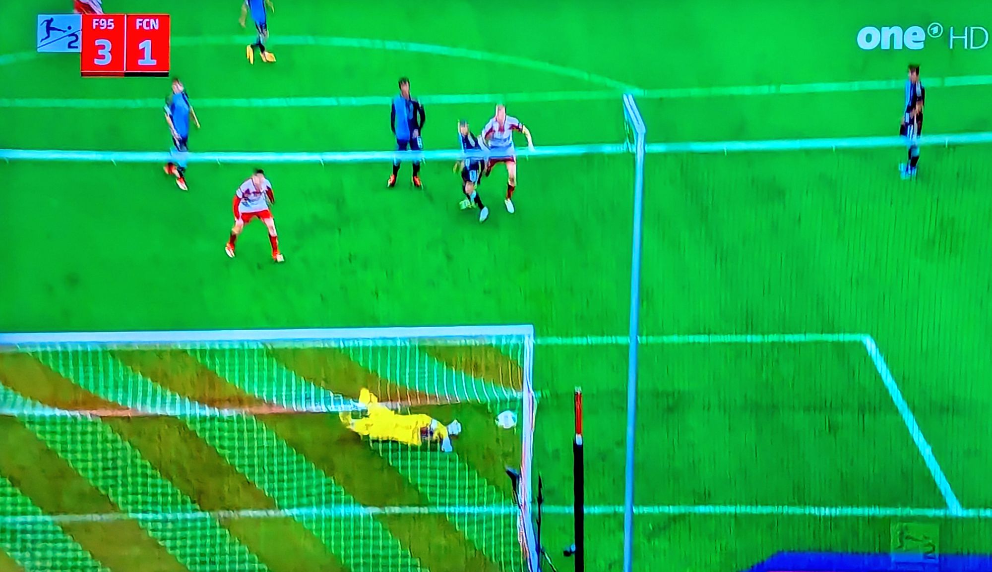 F95 vs Nürnberg: Jóhannesson macht den Sack zu (Screenshot ARD)