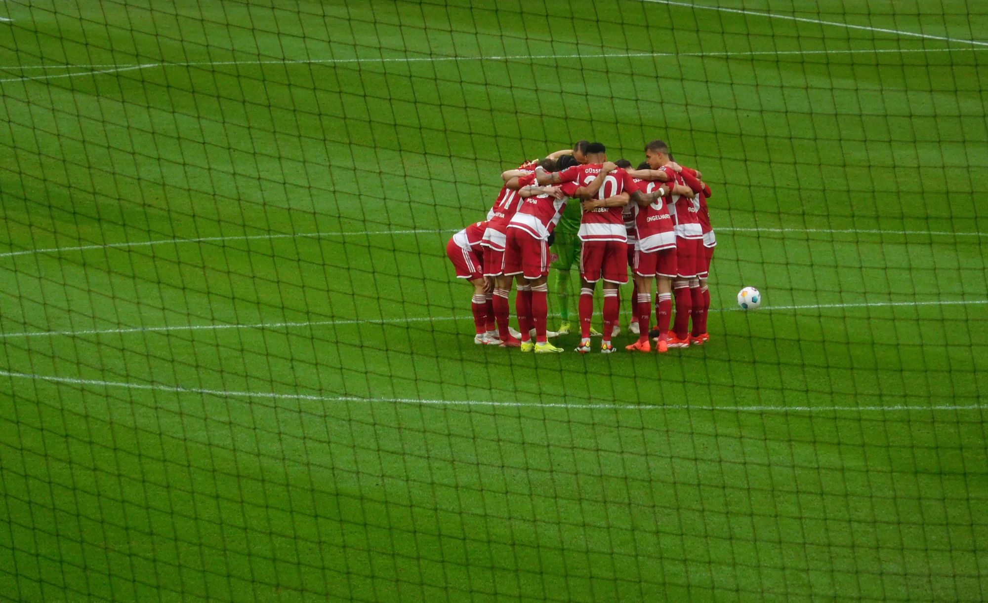 F95 vs Nürnberg: Sie schwören sich ein (Foto: FP)
