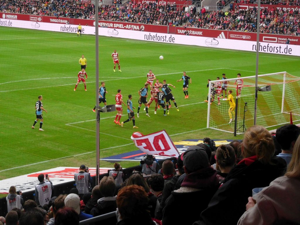 F95 vs Nürnberg: Eine von vielen Torchancen (Foto: FP)