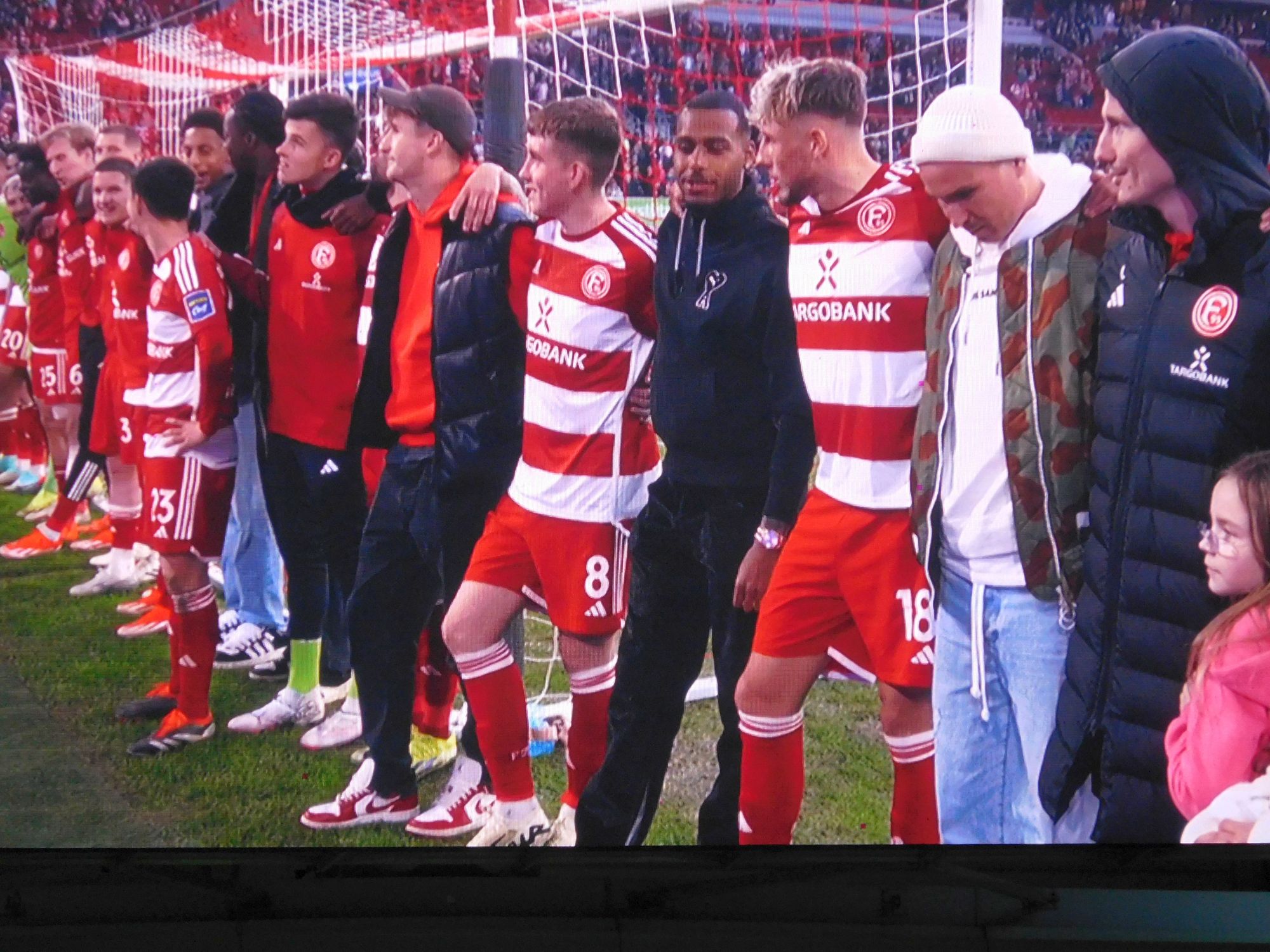 F95 vs Nürnberg: Feiern und gefeiert werden (Foto: FP)