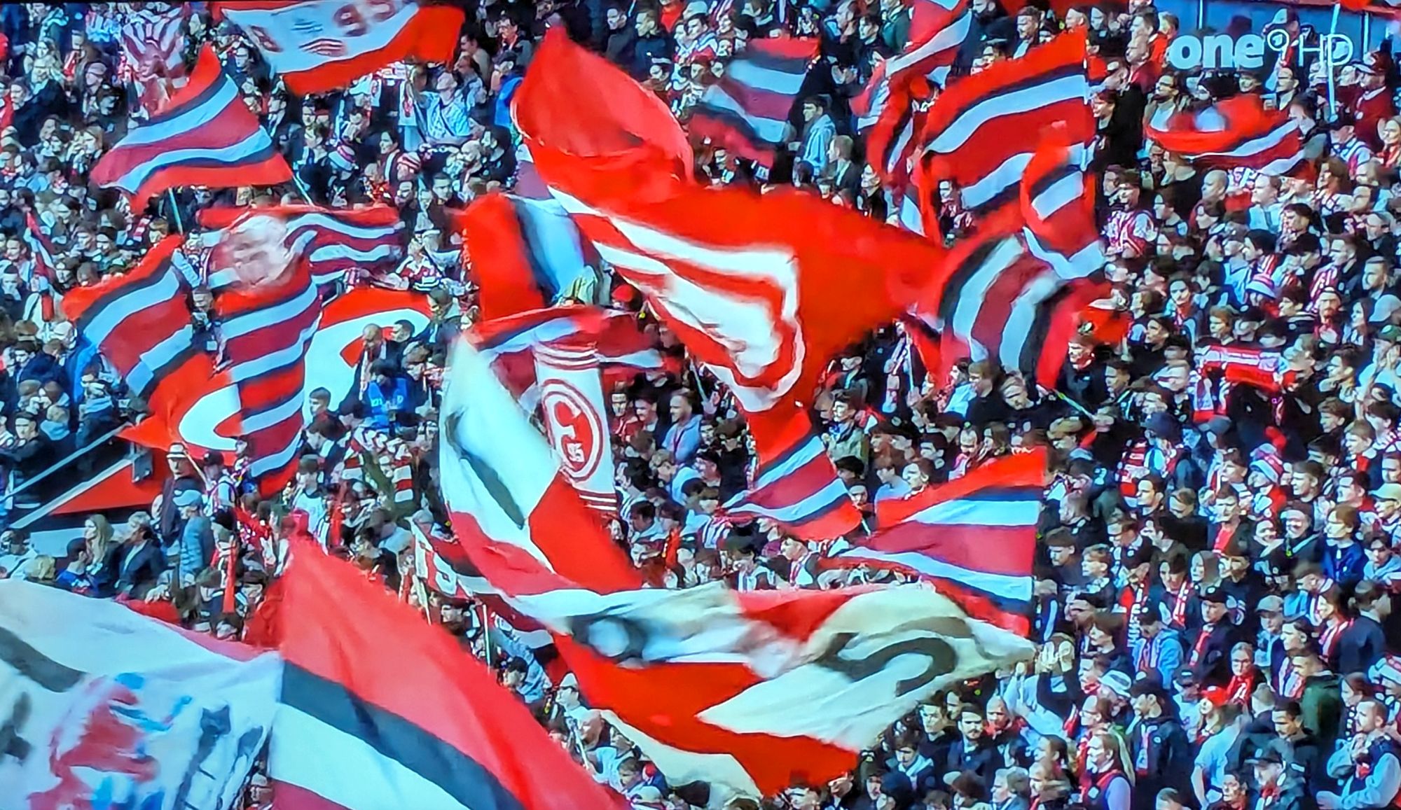 F95 vs Nürnberg: Unsere Ultras (Screenshot ARD)