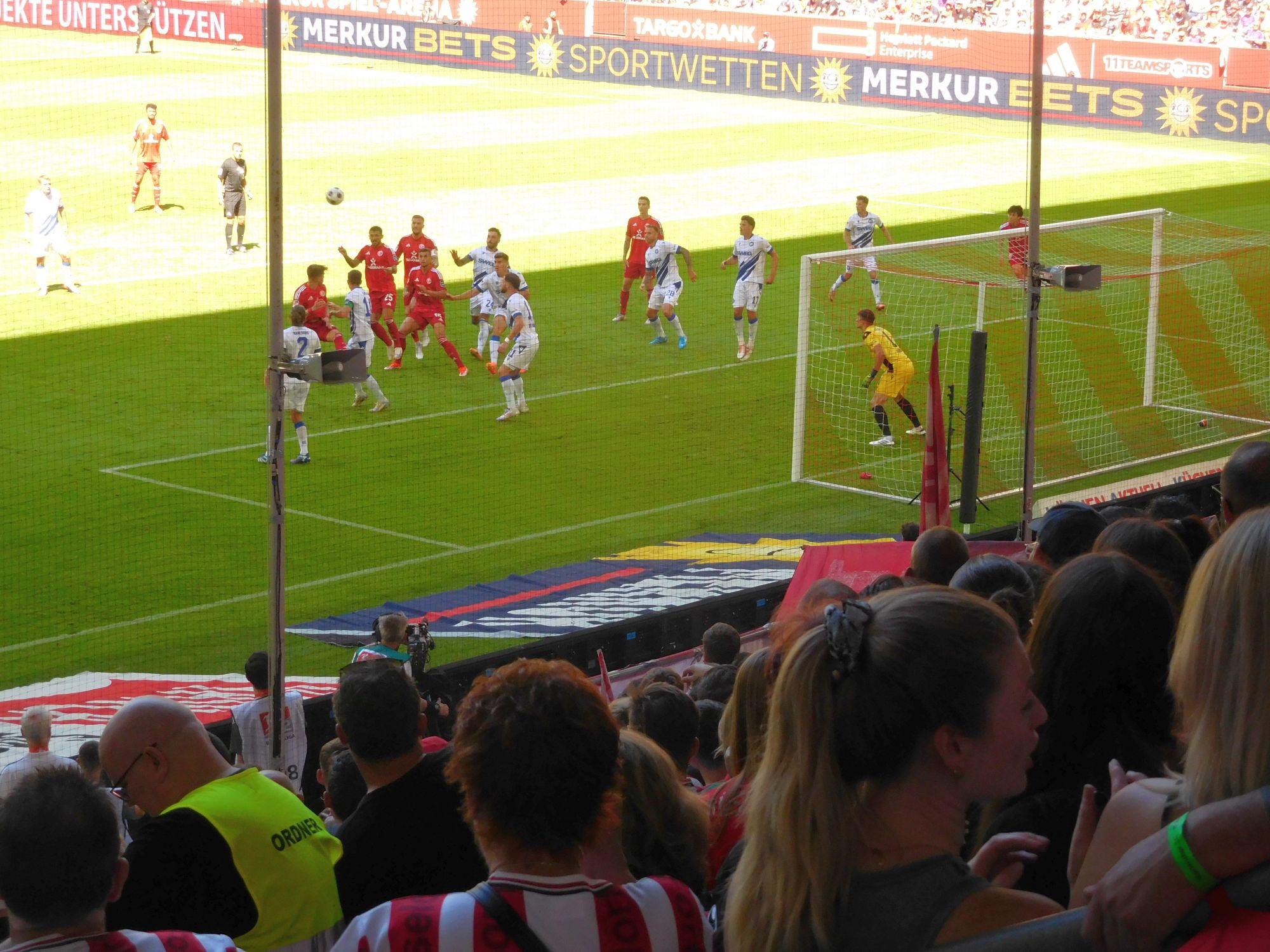 F95 vs KSC: Ja, es gab auch Chancen (Foto: FP)