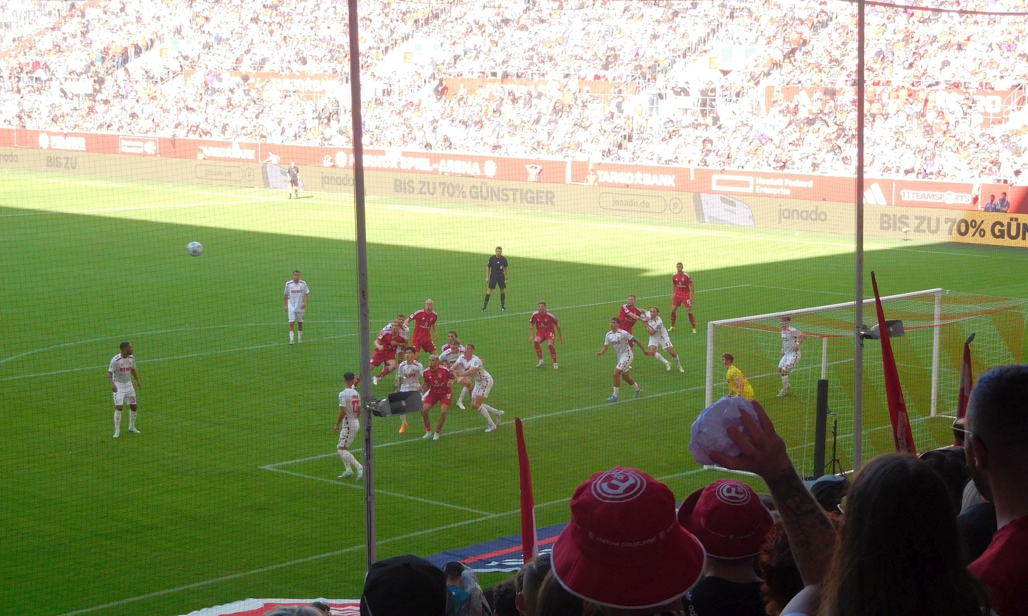 F95 vs Äff-Zeh: Shintas Ecken brachten Gefahr fürs k**sche Tor (Foto: FP)