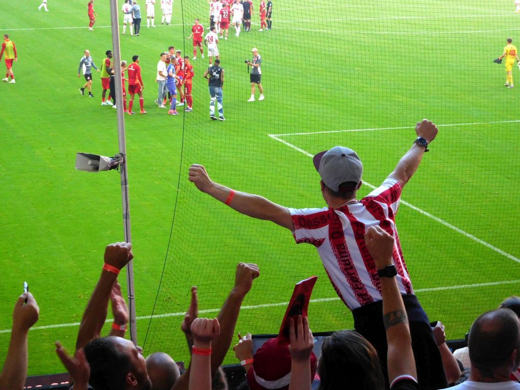 F95 vs Äff-Zeh: So viel Freude nach einem Remis gab es selten (Foto: FP)