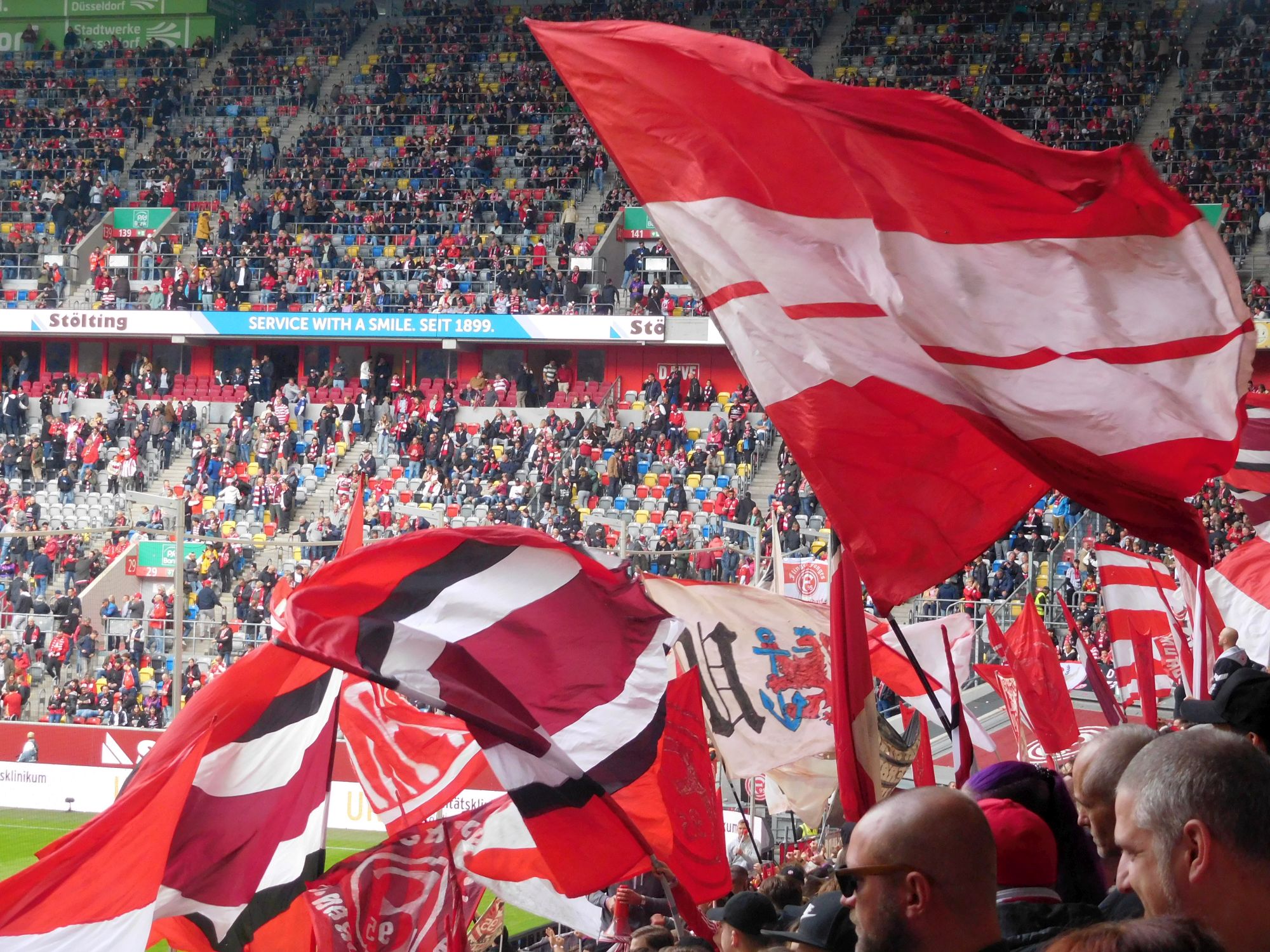 F95 vs HSV: Ultras mit dem Schlafwagen-Potpourri (Foto: FP)
