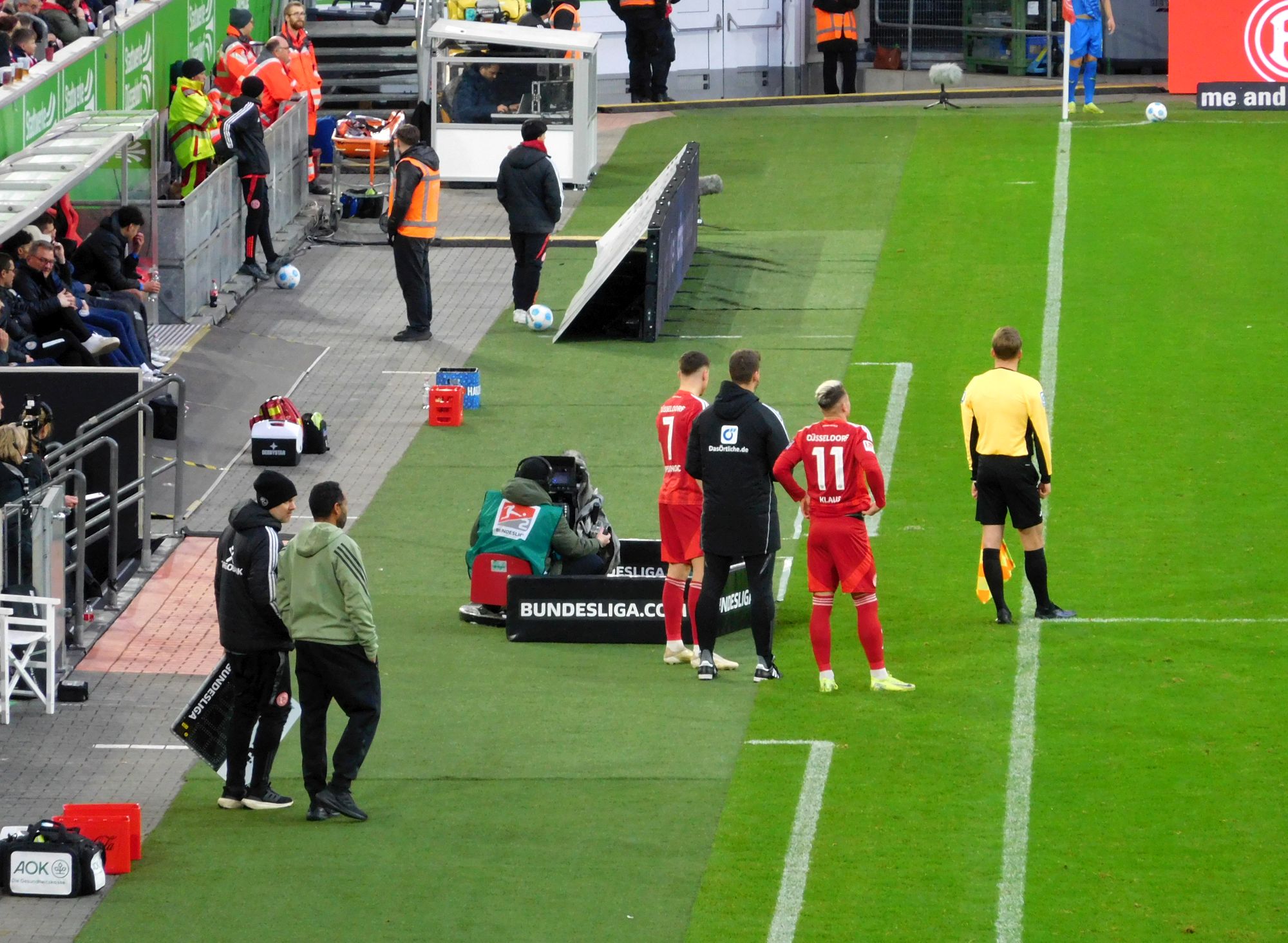 F95 vs BTSV: Klaus und Pejcinovic kommen rein (Foto: FP)