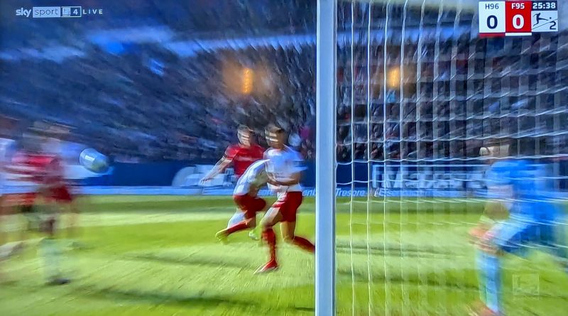 Hannover vs F95: Mehr Kampf als Spiel (Screenshot Sky)