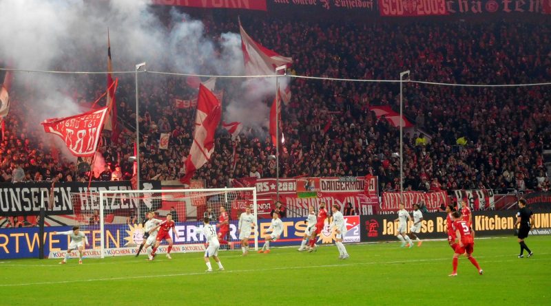 F95 vs Hertha: Spielszene in Halbzeit 2 (Foto: FP)