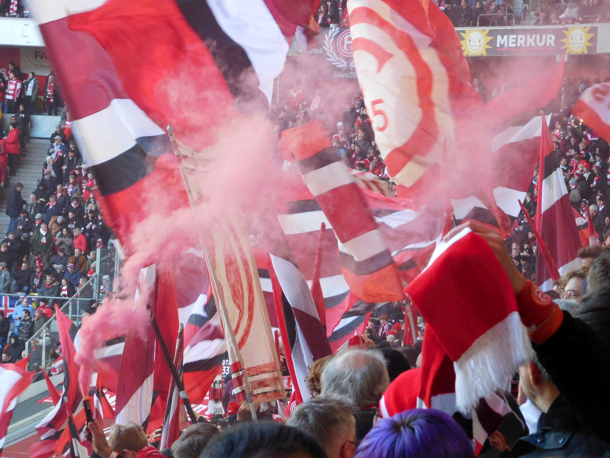 F95 vs Ulm: Bisschen Qualm für Zwischendurch (Screenshot ARD)