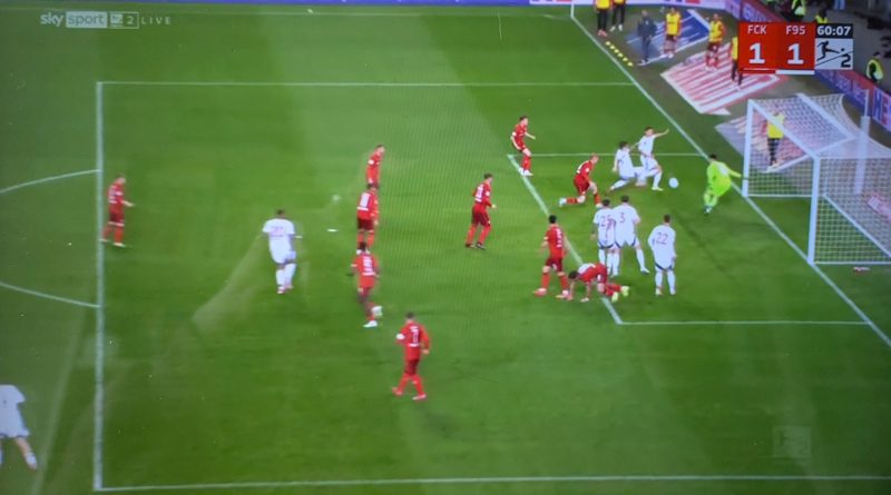 K'lautern vs F95: Das schöne 1:1 (Screenshot Sky)
