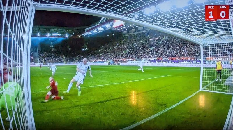 K'lautern vs F95: Lunddal hätte ausgleichen können (Screenshot Sky)