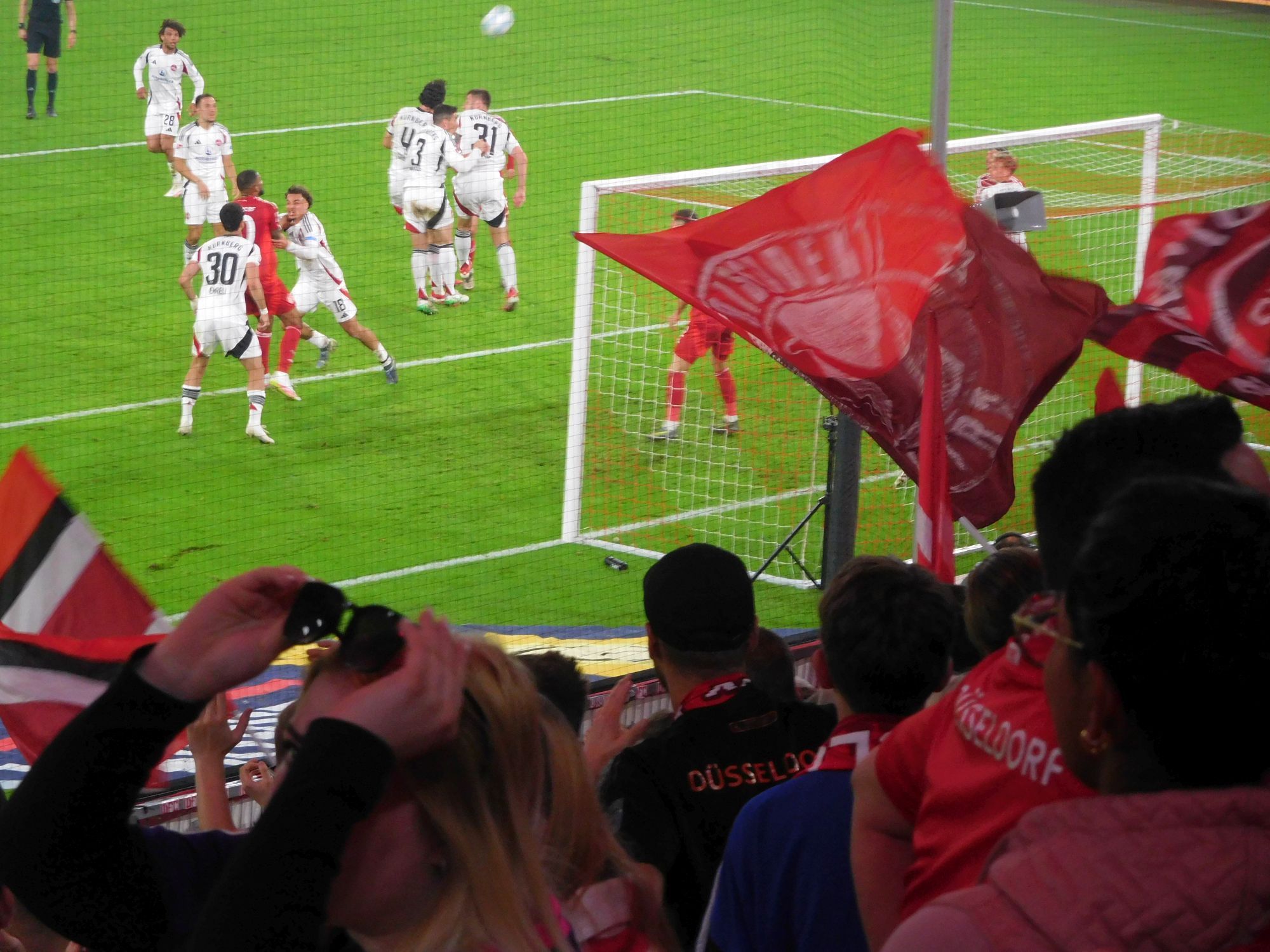 F95 vs Nürnberg: So sah es ab der 65. Minute aus (Foto: FP)